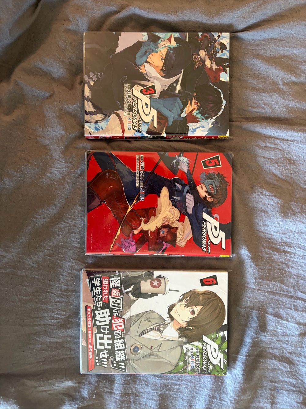 Japanese Persona 5 Manga Issues 2-6